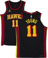 Trae Young Atlanta Hawks Signed Jordan Brand Statement Edition Authentic Jersey