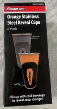 NEW Snap-On ORANGE 22oz Stainless Steel Revea...