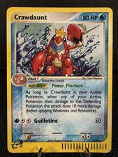 Crawdaunt 3/97 EX Dragon Holo on eBay