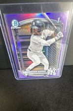2025 Bowman Chrome - Prospects Stiven Marinez, #BCP-189 Purple Refractor /250 