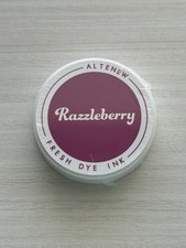 Tinta de tinte fresca Altenew - Razzleberry - Almohadilla de tinta redonda de tamaño completo