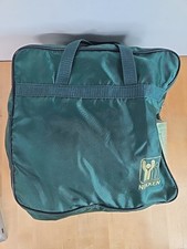 Nikken KenkoTherm Travel Pad Blue Quilted Far-Infrared Technology 71x36 with Bag