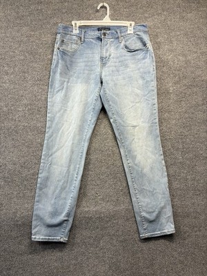 Aeropostale Jeans Men 34x32 Skinny Flex Effects Light Wash Denim Pants