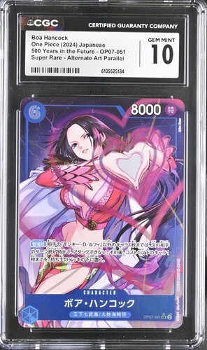 Boa Hancock (Parallel) graded CGC 10 for sale on eBay