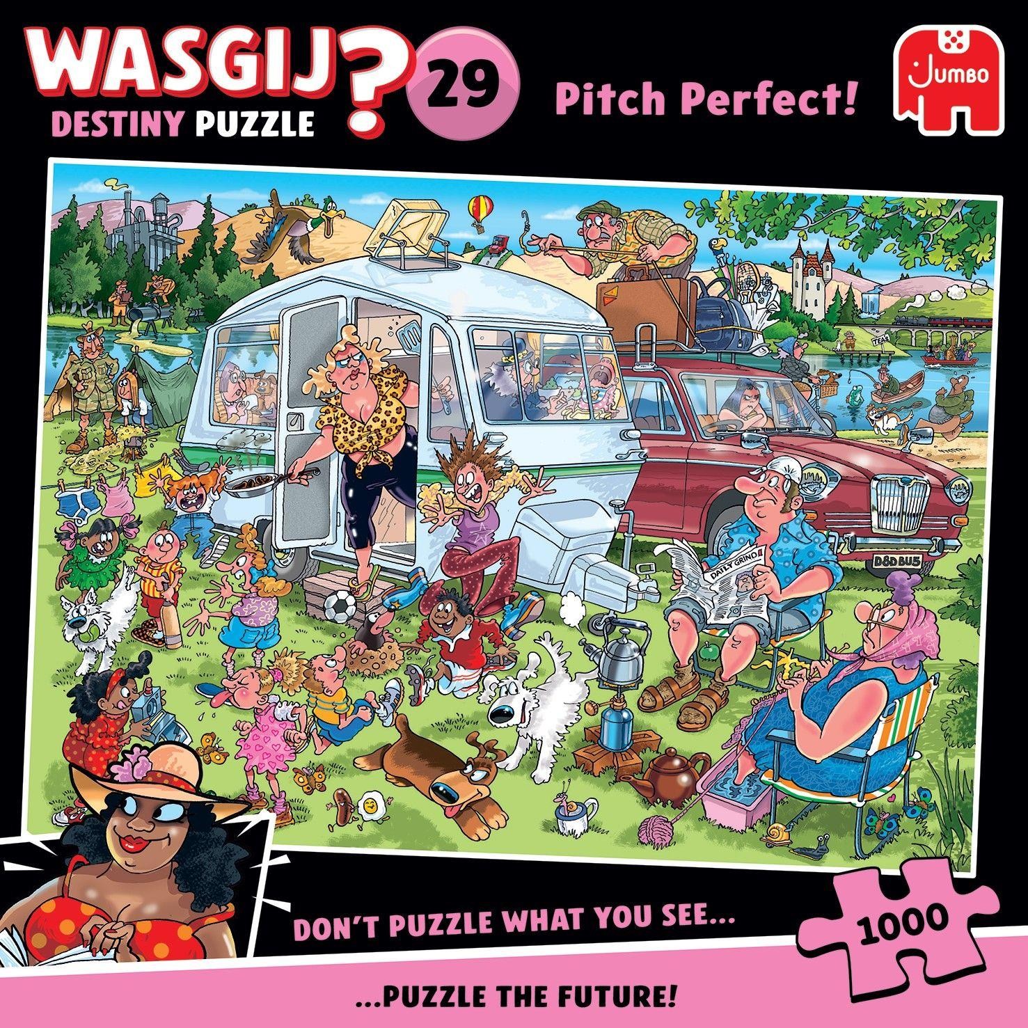 Wasgij Destiny 29 - Pitch Perfect - 1000 Piece Jigsaw Puzzle for Adults | Challenging, Brainteasing, Funny 1000 Pc Adult Puzzle - Large FSC Certified Jigsaw - Birthday & Christmas Gift - 68 x 49 cm - Image 7