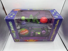 Nickelodeon Time Blaster Rise & Slime AM/FM Digital Alarm Clock Radio In box