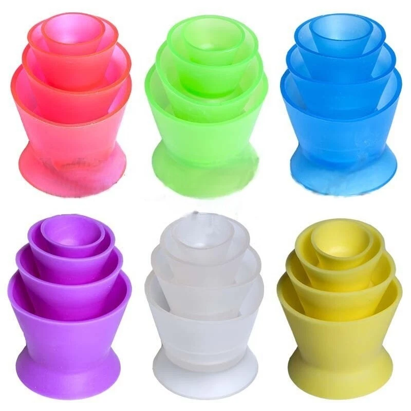 4 Pcs/Set Eco-friendly Dental Silicone Mixing Bowl Cup Silicone Mixing Bowl Cup
Opens in a new windo