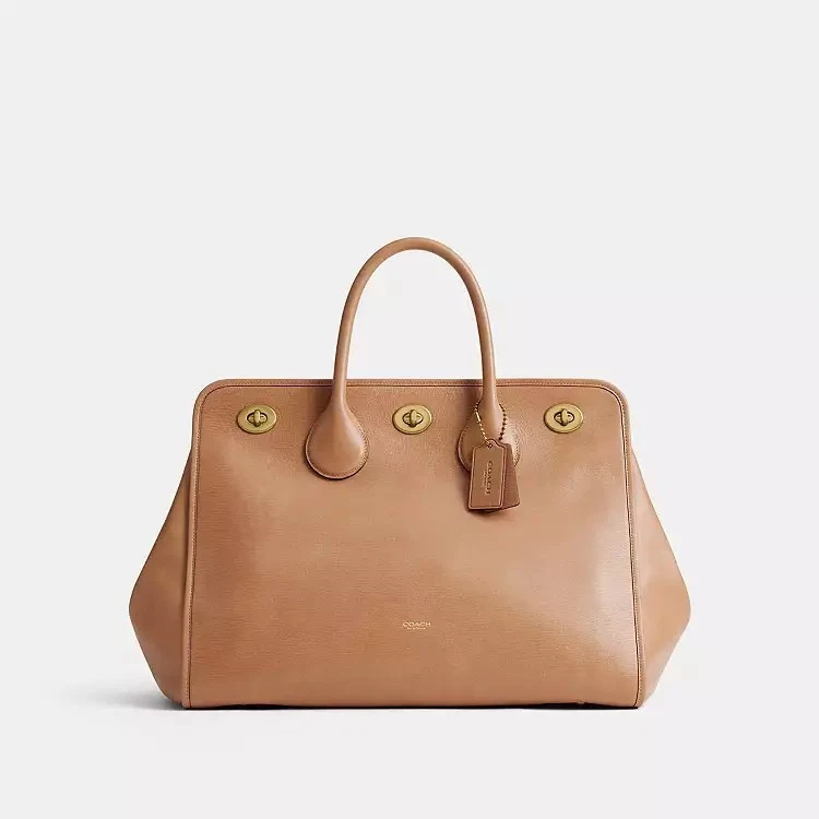 Preços baixos em Bolsa tote Coach Turn Lock Bolsas e Sacolas