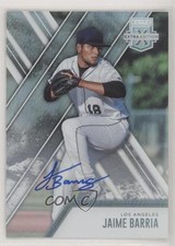 2017 Panini Elite Extra Edition Auto Jaime Barria #100 Auto s3g