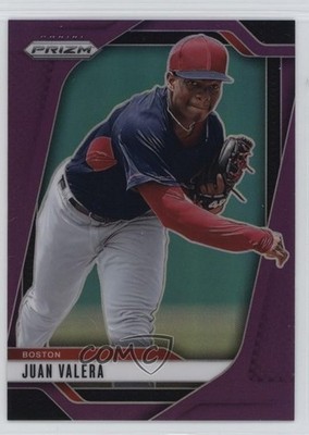 2025 Panini Prizm Purple Prizm 130/149 Juan Valera #215 8d2