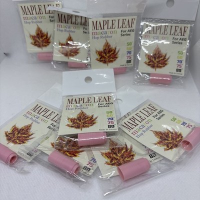 Maple Leaf AEG Hop-Up Packing Rubber Bucking Macaron 75° Lot Of 9