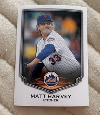 2016 Topps Album Stickers Matt Harvey #240 2f4