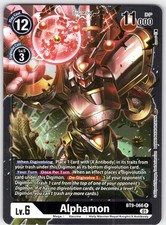 Alphamon Rare X Record Foil BT9-066 R NM