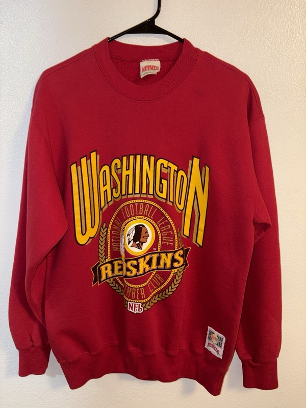 Vintage Washington Redskins Sweatshirt Size Large