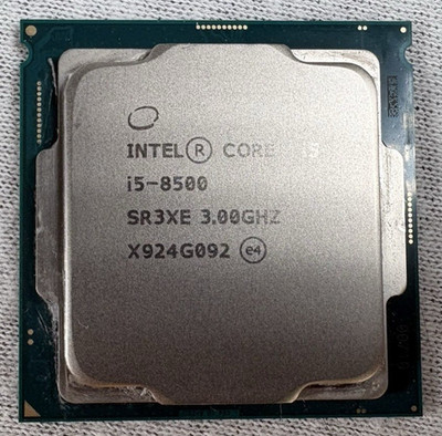 Intel Core i5-8500 @ 3.00GHz 9MB Cache Hexa-Core LGA 1151 CPU Processor SR3XE