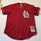VTG Men's 40/M Mitchell & Ness St. Louis Cardinals Ozzie Smith Pullover Jersey