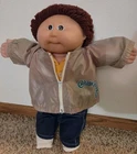 Vintage 1985 Cabbage Patch Kid In Windbreaker Outfit, All Clothing CPK branded