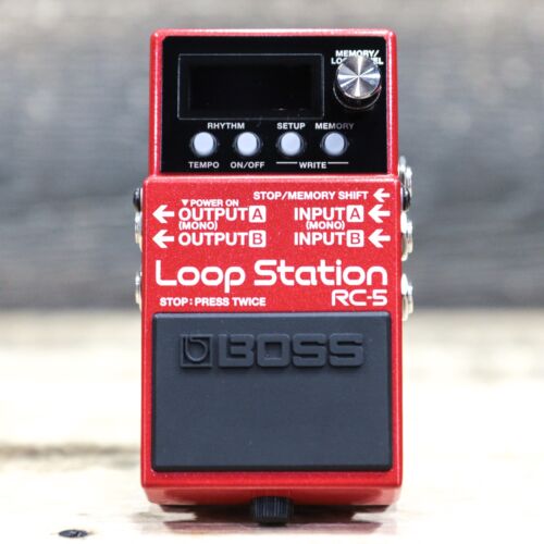Boss RC-5 Loop Station Class-Leading Stereo Looper Effect Pedal w/Box #J8P7412 - Picture 1 of 16
