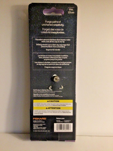 PINKING SHEARS by FISKARS--UNTRA LILAC--for SEWING-CRAFTING-QUILTING--BRAND NEW - Picture 8 of 8