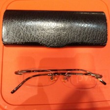 Totally Rimless 51-18-140 Gunmetal Gun Tortoise Eyeglass Frames
