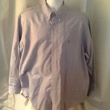 Ralph Lauren Yarmouth Mens Dress Shirt 17 34