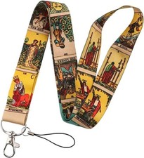 Tarot Cards Reading Fortune Telling Astrology 17.7" Neck Lanyard NEW