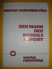 Der Mann der niemals aufgibt / EA-Werberatschlag 1978 / Clint Eastwood
