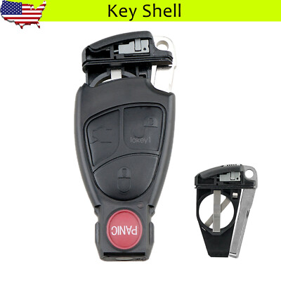 Remote Key Fob Shell Case For Mercedes Benz S430 C230 SLK320 C E S CL CLK SL SLK