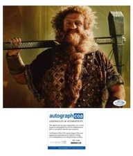 Owain Arthur "Lord of the Rings: Rings of Power" AUTOGRAPH Signed 8x10 Photo E