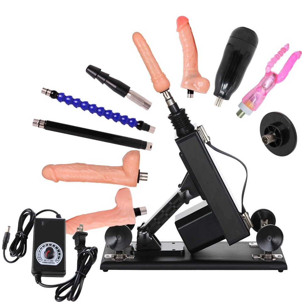 3XLR Sex Machine Riesige Große Sehr Große Drückende Stecker Befestigung Unisex