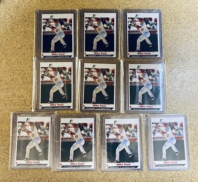 MIKE TROUT ROOKIE SI Baseball (1st Edition) Mint (LOT OF 10) RARE Ready to Grade