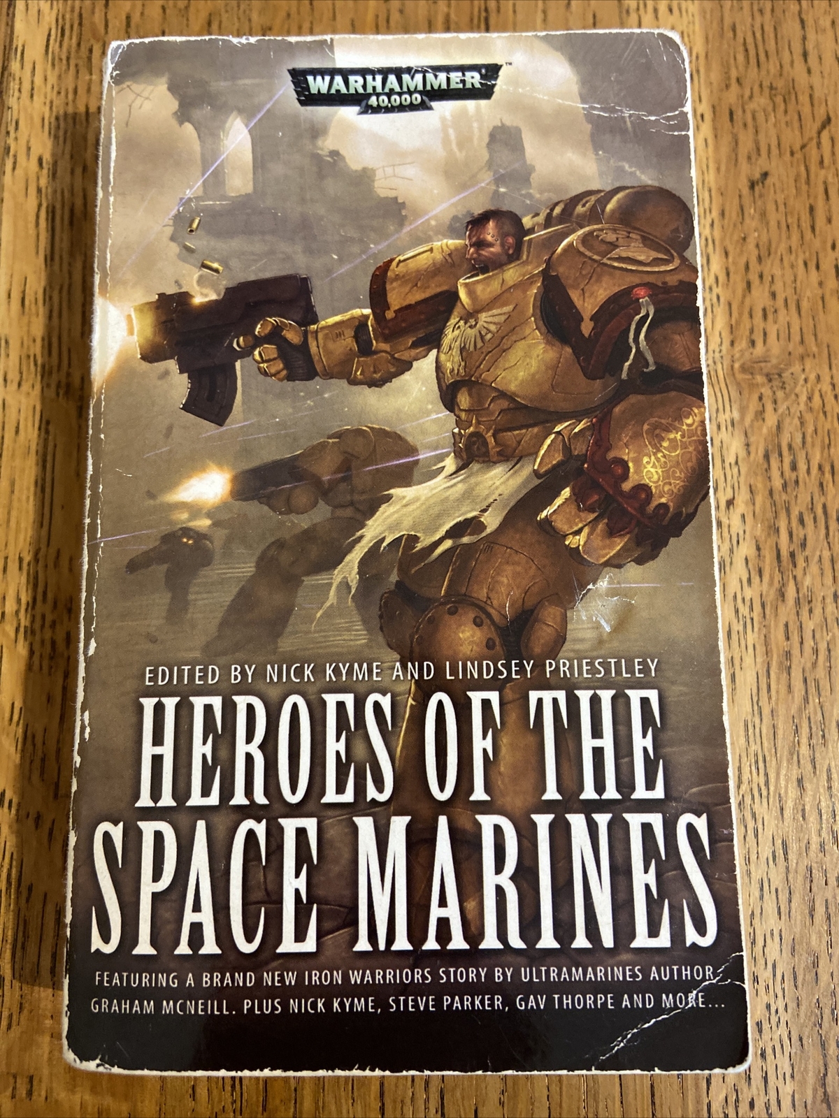 Heroes of the Space Marines UK Black Library 1st/1st PBO Warhammer