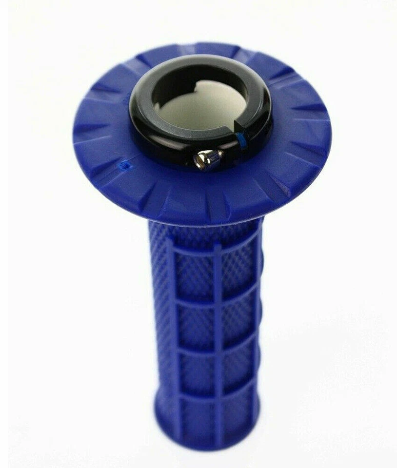 Empuñaduras ODI Half Waffle Bloqueo Azul Husqvarna TC 125 250 300 TE300 FC 350 450 Foto 2 de 3