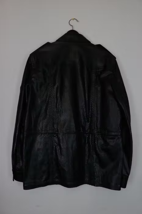 Saint Laurent PYTHON leather jacket pitone giubbotto