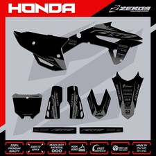 HONDA MX Graphics Kit Motocross Graphics Decals CR CRF CRF X 125-500 BLOK BLK/GR