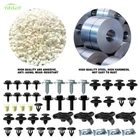 50Pcs For Toyota Engine Splash Shield Fender Bumper Screw Clips Rivet Fastener