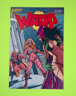 Warp #5 First Comics High Grade Comic Book A84-80