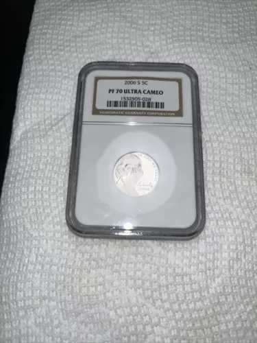 2006 S Jefferson Nickel PF70 Ultra Cameo NGC Certified