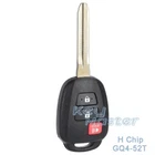 for Toyota RAV4 Highlander Tacom keyless Remote Head Key Fob GQ4-52T -H Chip