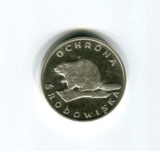 Polen 100 Zloty Biber 1978  Silber PP (M5541)