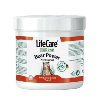 KRAUTER Warming Gel, Bear Power, with BIO plants, Life Care®. Acts immediately UK Seller