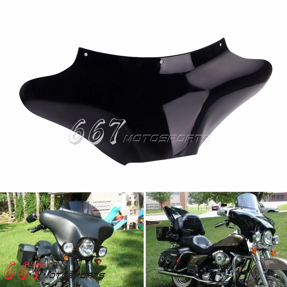 Batwing Fairing For Harley Softail Fatboy FLSTF Road King FLHR FLHRC I 1994-2022 - Image 2 of 4