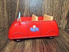 2003 Jazwares Peppa Pig's Red Interactive Talking Toy Car Replacement Tested