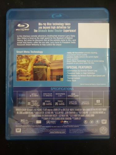 Night at the Museum (Blu-ray Disc, 2009, Movie Cash) - Bild 2 von 3