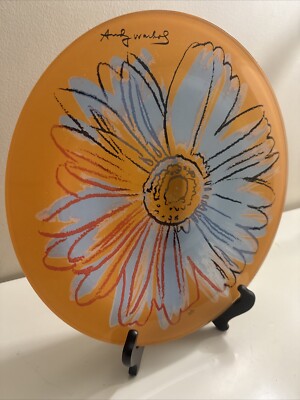 [希少]アンディウォーホル　ローゼンタール　スタジオラインプレート　デイジー Rosenthal Studio Line Vintage Andy Warhol Daisy Glass Plate | eBay