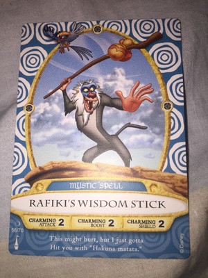 ●MAD WISDOM Sorcerer of the Magic Kingdom Card #56 Rafiki's Wisdom Stick | eBay