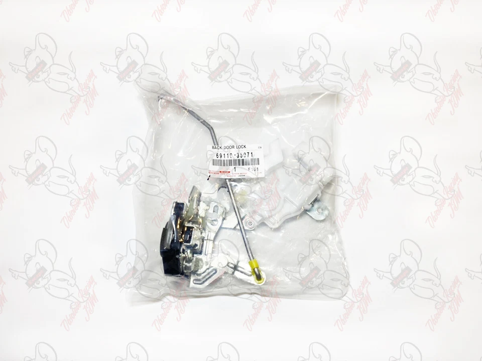 Actuador de cerradura de puerta trasera puerta trasera portón trasero original Toyota FJ Cruiser OEM Japón Foto 4 de 4