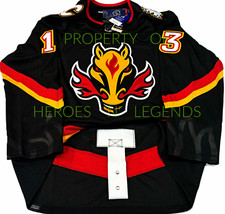 NWT-PRO-50 JOHNNY GAUDREAU CALGARY FLAMES HORSE HEAD 3rd ADIDAS AUTHENTIC JERSEY