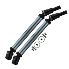 NEW GPM Medium Carbon Steel+Alum Front Or Rear CVD Drive Shaft Grey for 1/10
