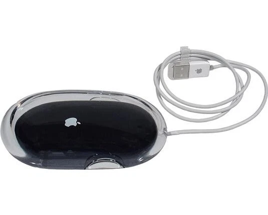 Genuine Black Optical Mighty Mouse USB Wired M5769 Apple Mouse M8733G/A - Image 2 of 2